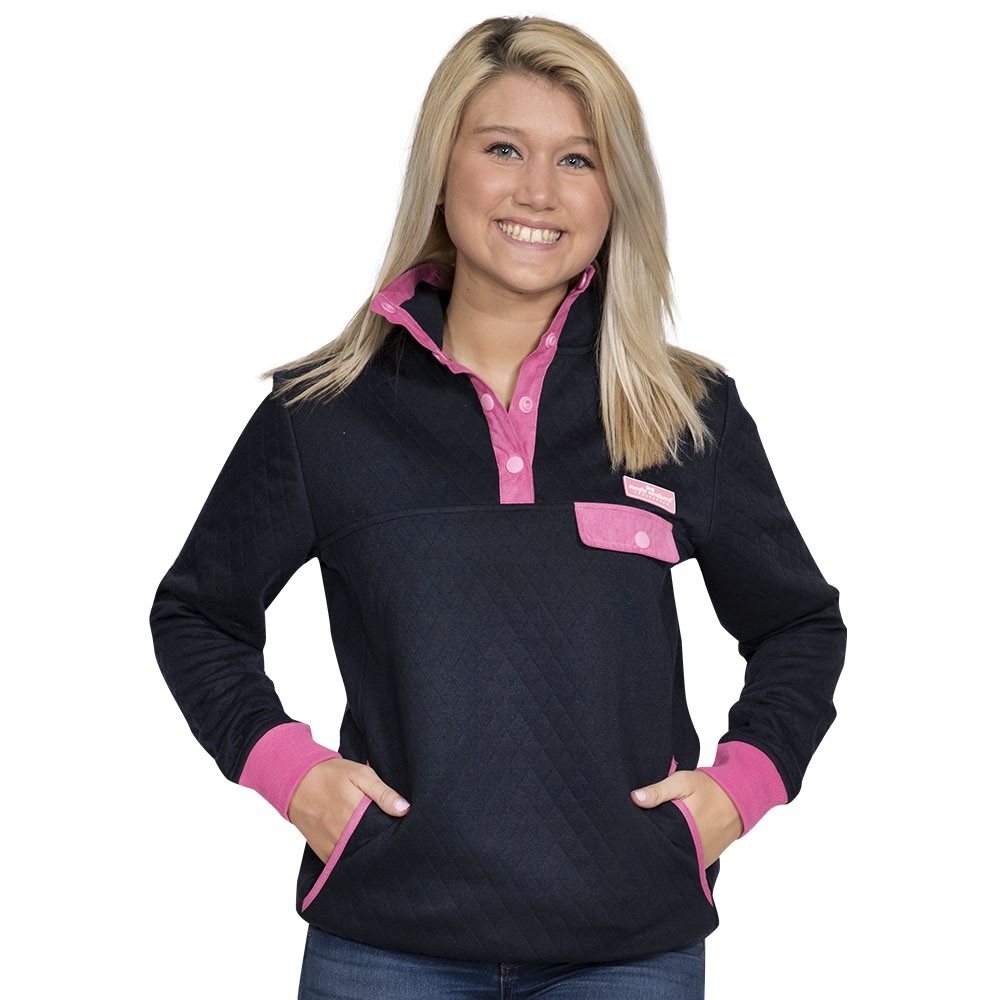 Simply Southern Quilted Pullover Sweatshirt
